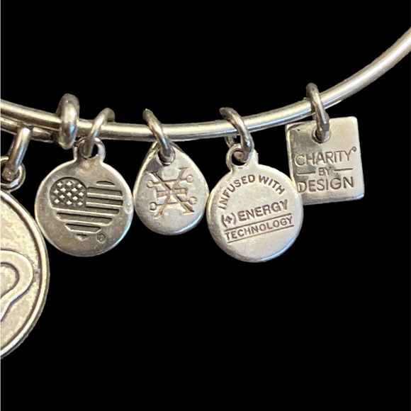 Alex and Ani Elephant Charm Bracelet - Picture 3 of 4